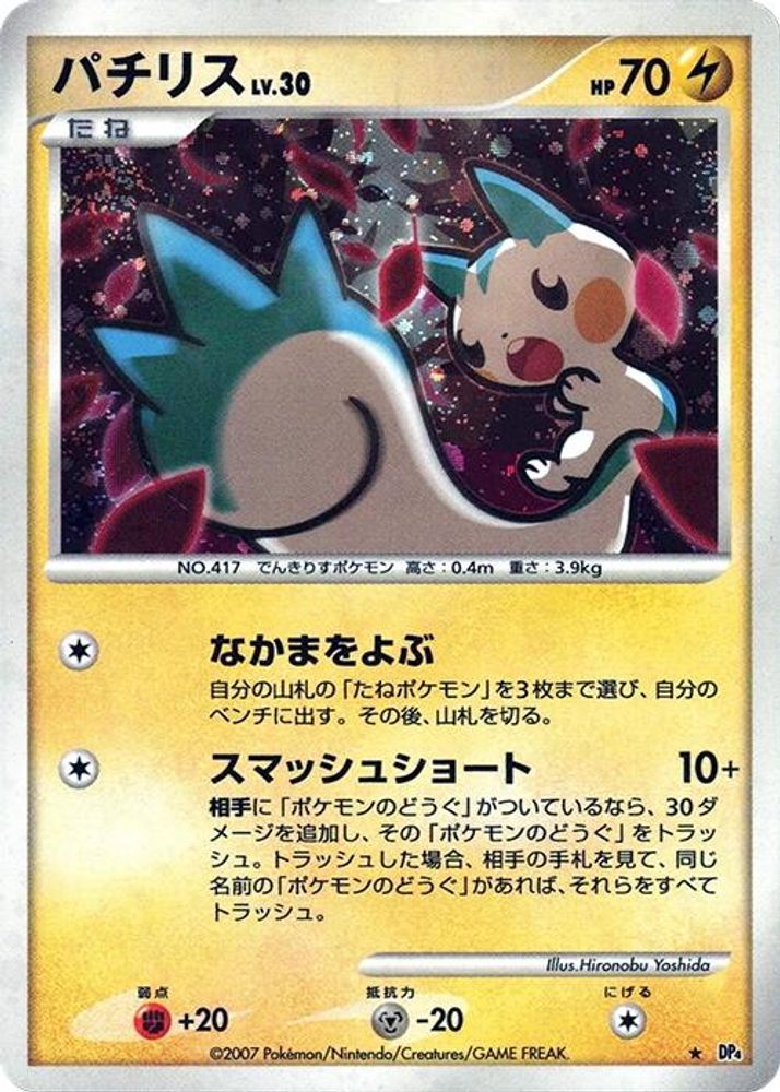 Pachirisu, Standard, front