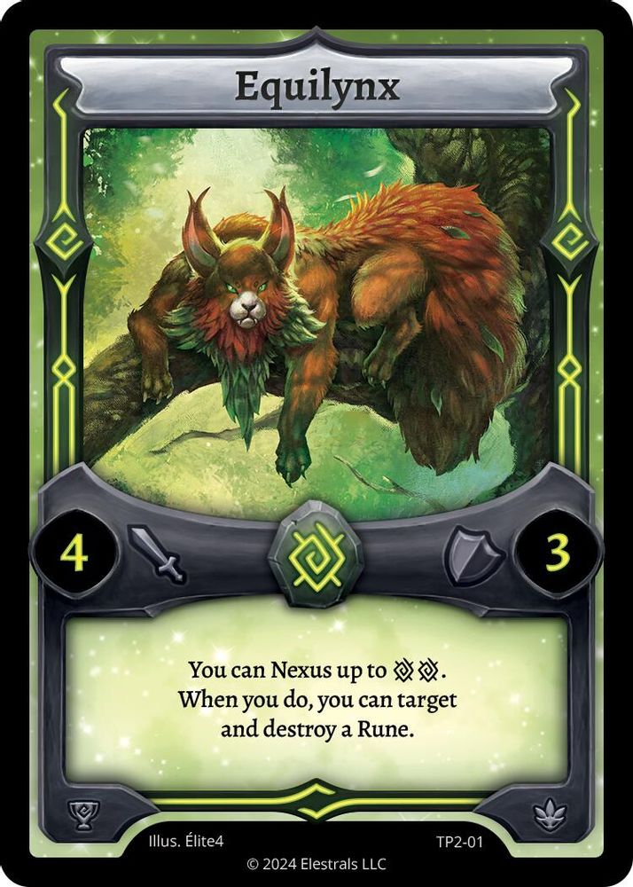 Equilynx, Standard, front