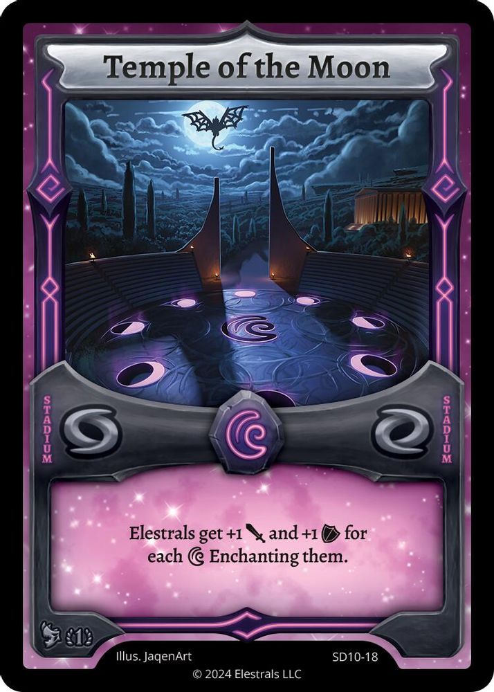 Temple of the Moon, Standard, front
