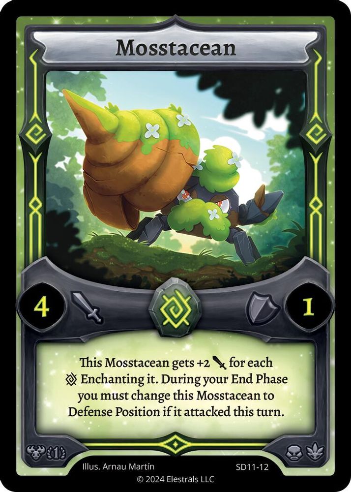 Mosstacean, Standard, front