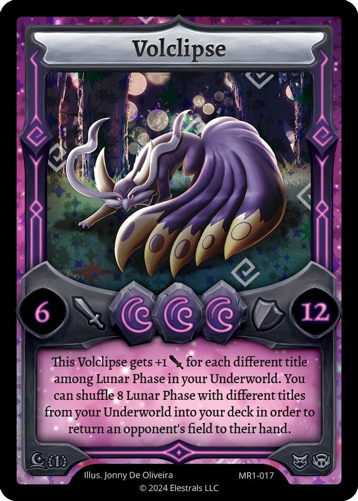 Volclipse, Holo, front