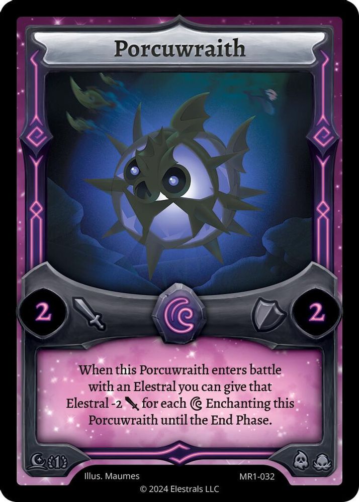 Porcuwraith, Standard, front