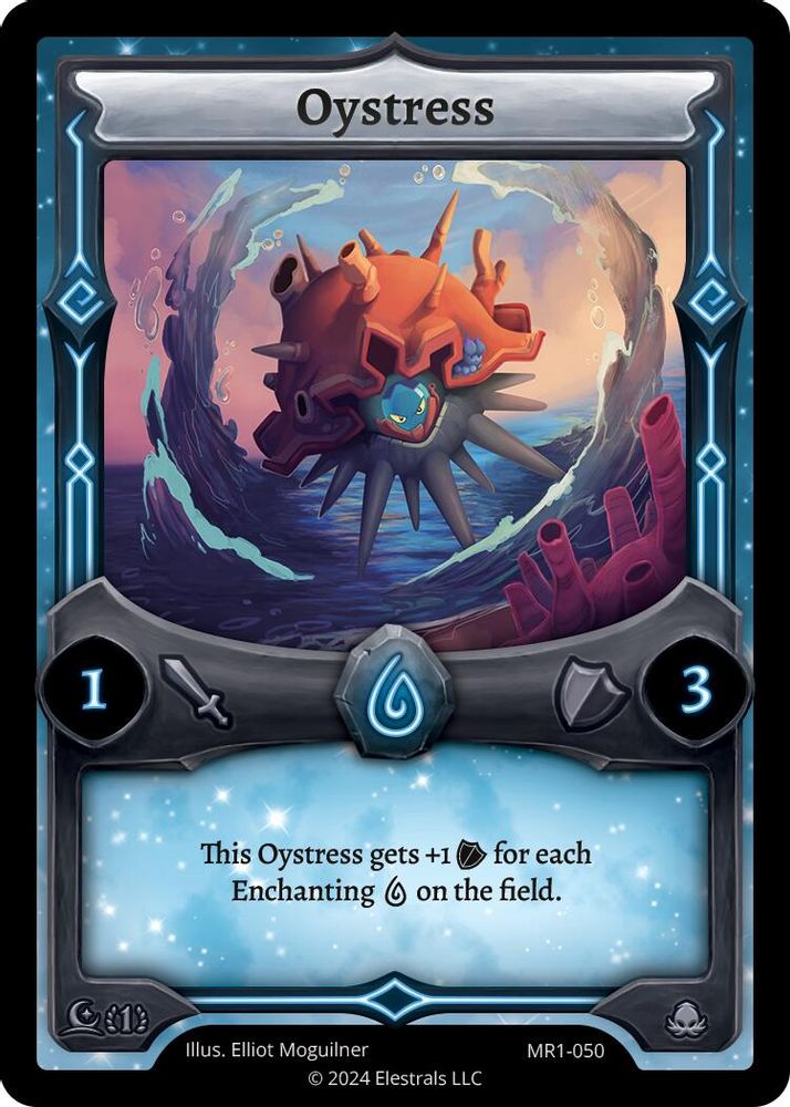 Oystress, Standard, front