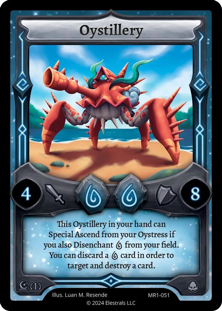 Oystillery, Standard, front