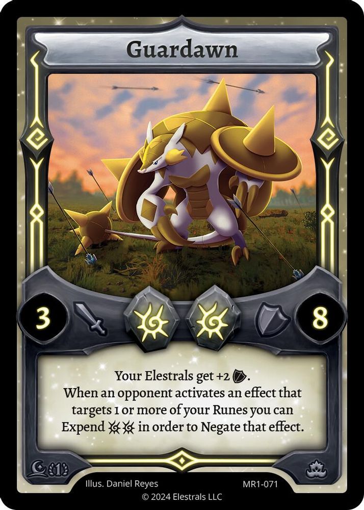 Guardawn, Standard, front