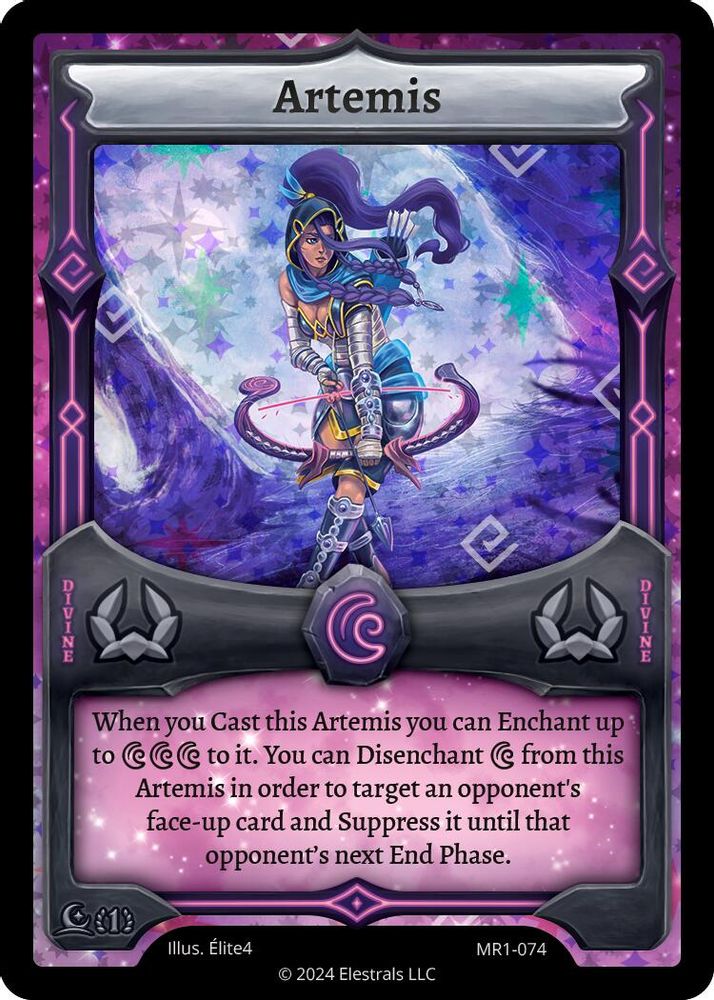 Artemis, Holo, front