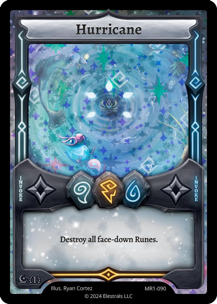 Hurricane, Holo, front