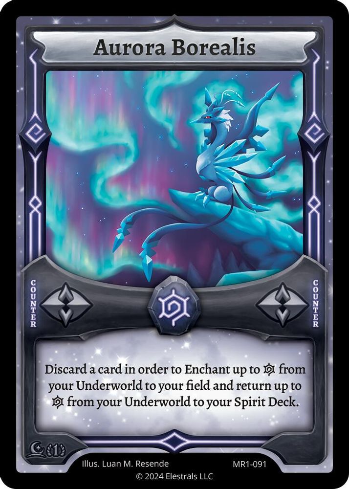 Aurora Borealis, Standard, front