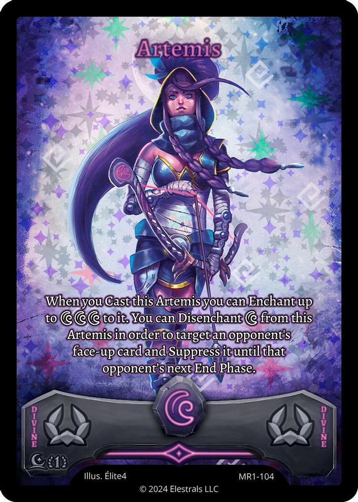 Artemis (Full Art), Holo, front