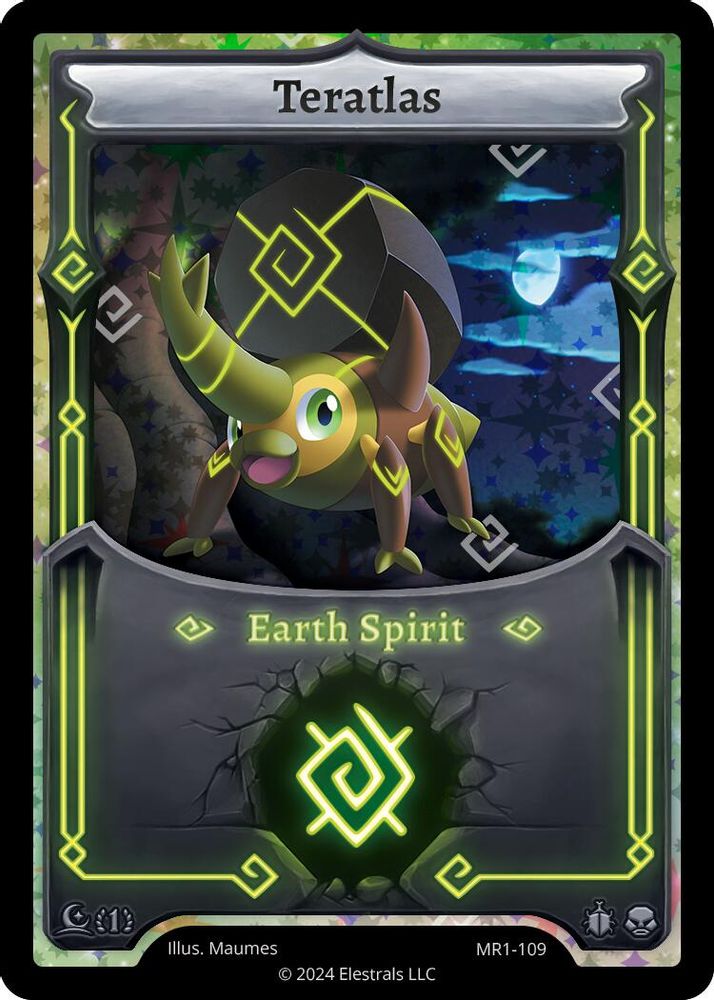 Teratlas (Alternative Art), Holo, front