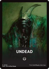 Undead Theme Card, Foundations