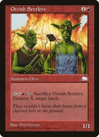 Orcish Settlers, Weatherlight