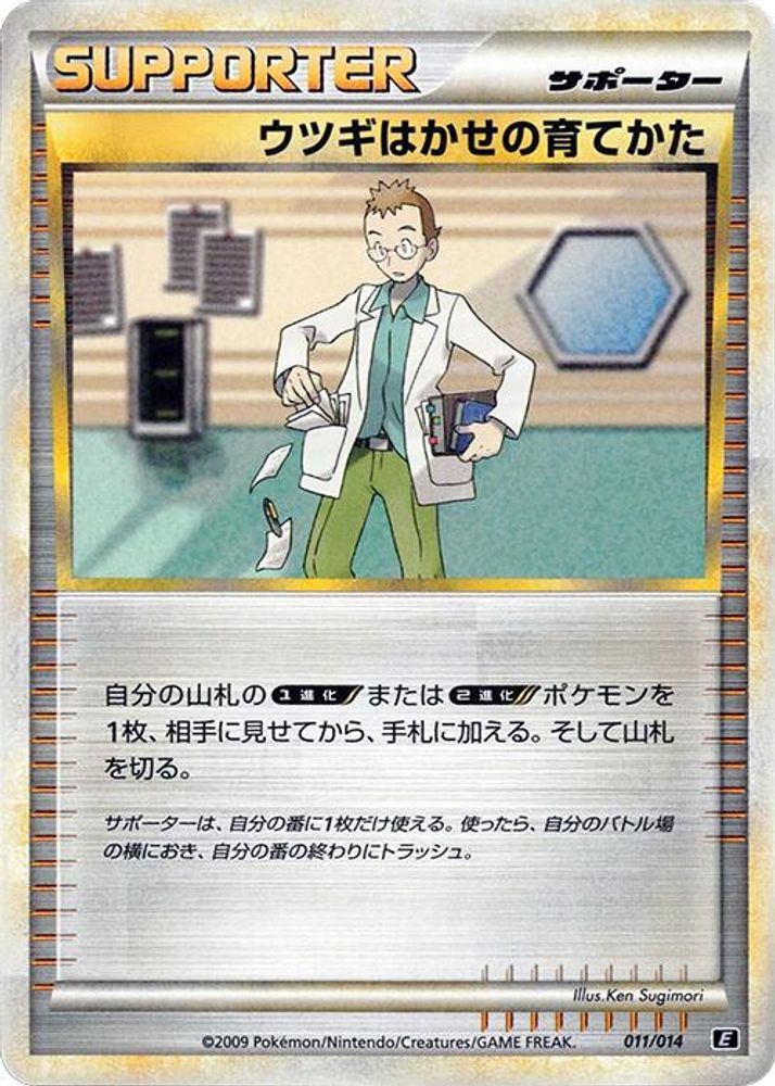 Professor Elm's Training Method
