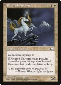 Revered Unicorn, Weatherlight