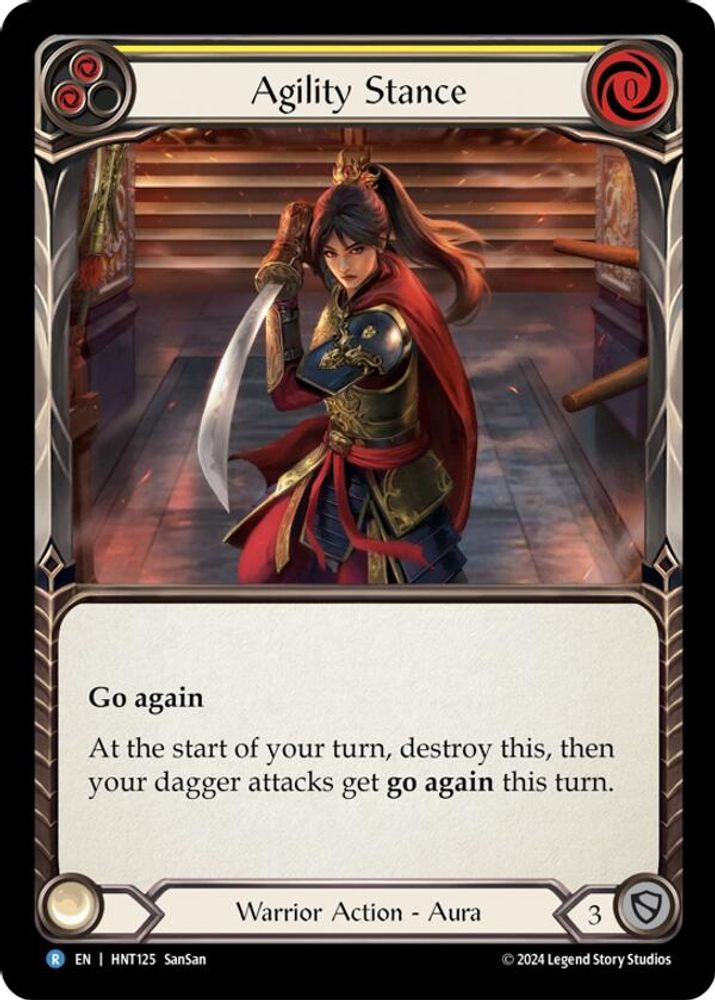 Agility Stance, Standard, front