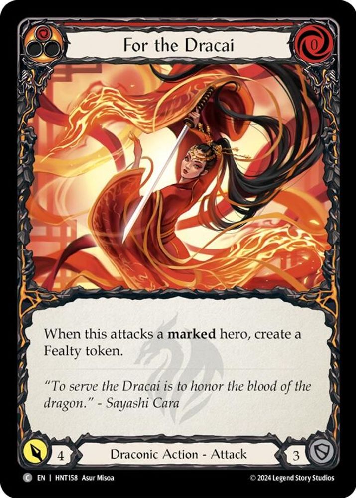 For the Dracai, Standard, front