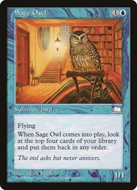 Sage Owl, Weatherlight