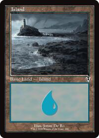 Island (290) (Retro Frame), Innistrad Remastered