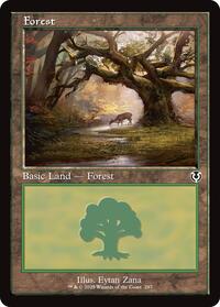 Forest (297) (Retro Frame), Innistrad Remastered