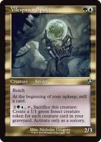 Vilespawn Spider (Retro Frame), Innistrad Remastered