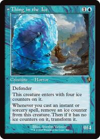 Thing in the Ice (Retro Frame), Innistrad Remastered