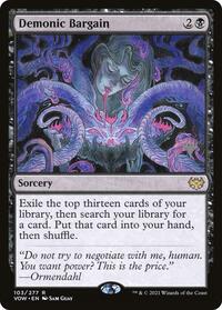 Demonic Bargain, Promo Pack: Duskmourn: House of Horror