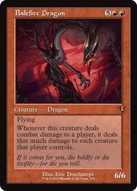 Balefire Dragon (Retro Frame), Innistrad Remastered