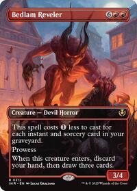 Bedlam Reveler (Borderless), Innistrad Remastered