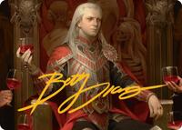 Edgar Markov Art Card (Gold-Stamped Signature), Art Series: Innistrad Remastered