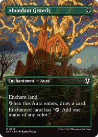 Abundant Growth (Borderless), Innistrad Remastered