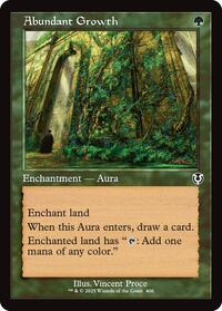 Abundant Growth (Retro Frame), Innistrad Remastered