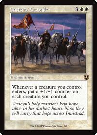 Cathars' Crusade (Retro Frame), Innistrad Remastered