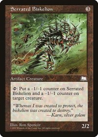 Serrated Biskelion, Weatherlight