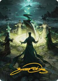 Cryptolith Rite Art Card (Gold-Stamped Signature), Art Series: Innistrad Remastered