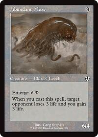 Abundant Maw (Retro Frame), Innistrad Remastered