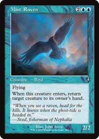 Mist Raven (Retro Frame), Innistrad Remastered