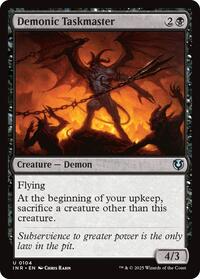 Demonic Taskmaster, Innistrad Remastered