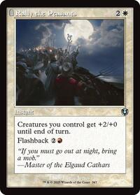 Rally the Peasants (Retro Frame), Innistrad Remastered
