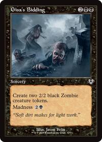 Gisa's Bidding (Retro Frame), Innistrad Remastered