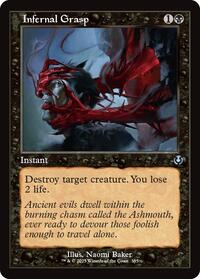 Infernal Grasp (Retro Frame), Innistrad Remastered