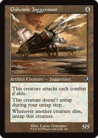 Galvanic Juggernaut (Retro Frame), Innistrad Remastered