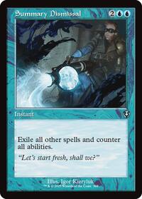 Summary Dismissal (Retro Frame), Innistrad Remastered