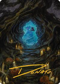 Conjurer's Closet Art Card (Gold-Stamped Signature), Art Series: Innistrad Remastered