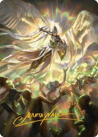 Vanquish the Horde Art Card (Gold-Stamped Signature), Art Series: Innistrad Remastered
