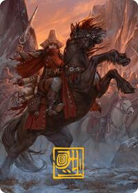 Zealous Conscripts Art Card (Gold-Stamped Signature), Art Series: Innistrad Remastered