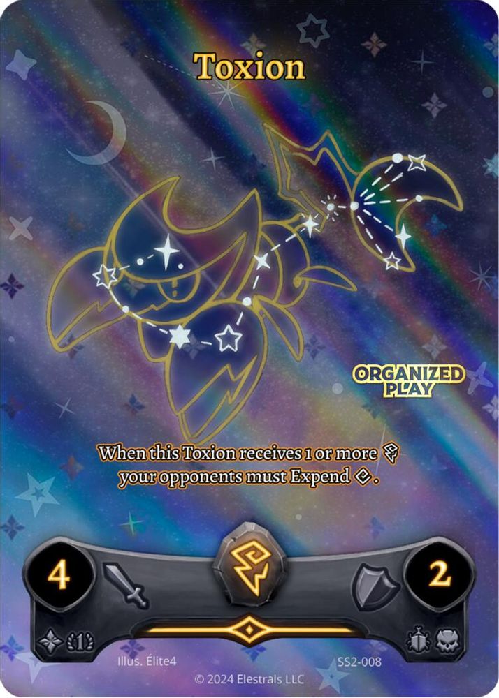 Toxion (Gold OP Stamp), Standard, front