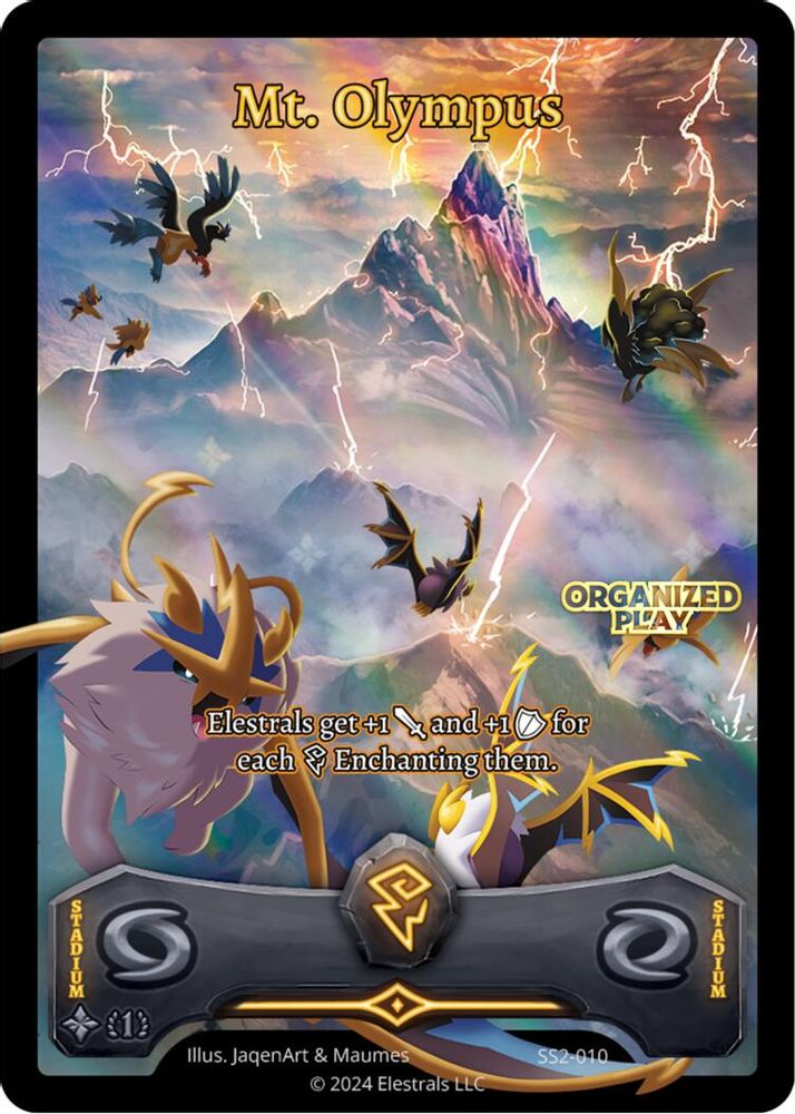 Mt. Olympus (Gold OP Stamp), Standard, front