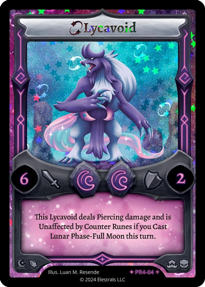 Lycavoid, Holo, front
