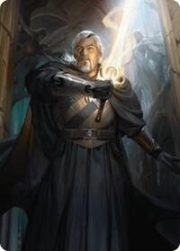 Odric, Lunarch Marshal Art Card, Art Series: Innistrad Remastered