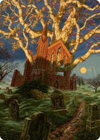 Abundant Growth Art Card, Art Series: Innistrad Remastered